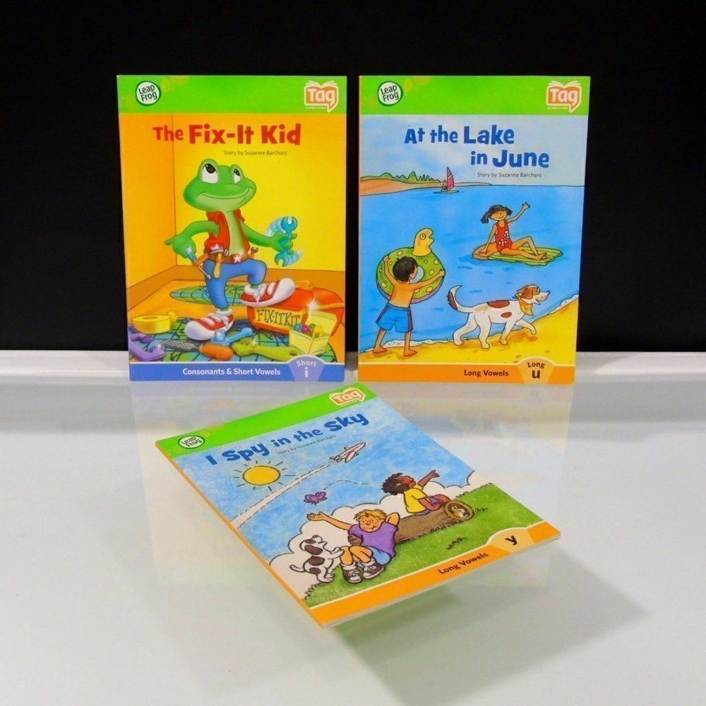 Leap Frog Tag Reading System 3 Learn to Read Books